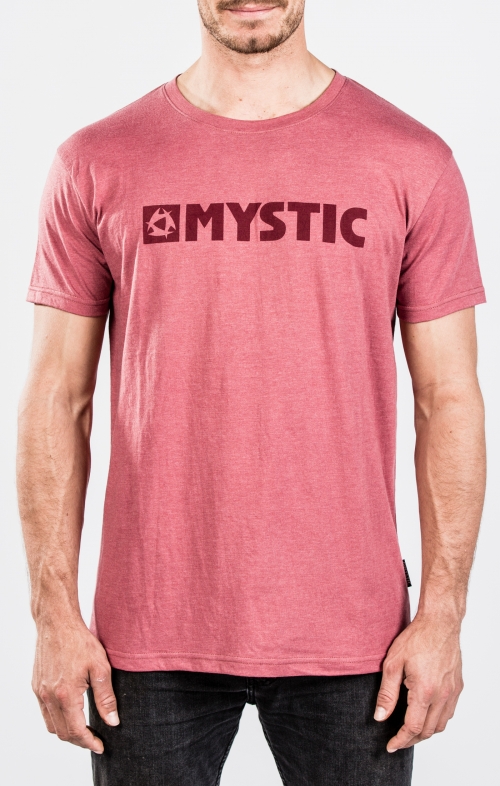 2018 Mystic Brand 2.0 T-paita Red Dark Melee