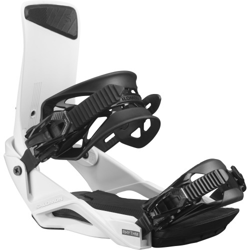 Snowboard bindings Salomon Rhythm White